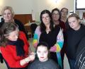 Bild: Josef Kleber/exb
Um „Bühnen-Make-up“ geht es beim Theaterverein Dorfbühne in Waidhaus.