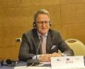 Bild: hme
Reiner Meier bei der Tagung der EUCDA in Rom.