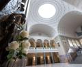 Bild: Sven Hoppe/dpa
Das Denkmal für die Weiße Rose im Lichthof der Münchener Universität.