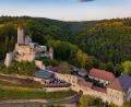 Bild: Burgenstraße e.V./dpa
Die Burg Hornberg war einst Heimat des Reichsritters Götz von Berlichingen.