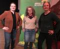 Bild: mma
Drei Powerfrauen der Grünen (von links): Bundestagsabgeordnete Tina Winklmann, Yvonne Rösel und Direktkandidatin Simone Maaß.
