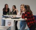 Bild: Johannes Kratzer/exb
Beim Tag der offenen Tür präsentierte sich die Neunburger Realschule auch als "Digitale Schule der Zukunft".