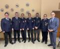 Bild: Markus Scharnagl/exb
Neu gewählt wurden bei der Jahresversammlung der Feuerwehr Querenbach die Ortsvertrauensleute. Im Bild (von links) Vorsitzender Konrad Hart, Hubert Scharnagl, Thomas Helm, Wolfgang Lottes, Matthias Döberl, Kommandant Uwe Friedrich und Bürgermeister Bernd Sommer.