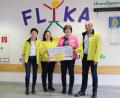 Bild:  Klinikum/Dietl/exb
Margit Meier, FLIKA-Vorsitzende; Bettina Ebensberger, Vorsitzende Verein Marienkapelle Irrenlohe und Oskar Schmidt, Kassier von FLIKA (von links) bei der Spendenübergabe.