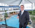 Bild: Florian Miedl/fph
Badespaß statt Pistenvergnügen: Der milde Winter mit wenig Schnee wirkt sich auf Stephan Gesells Besucher-Bilanz für die Siebenquell-Therme positiv aus.