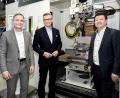 Bild: Rudi Ott Kulturidee/exb
Professor Jörg Franke (FAPS), Dr. Michael Fraas (Stadt Nürnberg/ Forum Wirtschaft und Infrastruktur), Stephan Doll (DGB Mittelfranken) stellen die Veranstaltung vor.