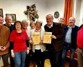 Bild: R. Kreuzer
Ehrungen standen bei der Jahreshauptversammlung des Altoberpfälzer Freundeskreises auf der Tagesordnung mit Vorsitzenden Andreas Brünnig. Von links: Reinhold Meinerz, Günter Woppmann, Beate Brünnig, Renate Greim, Rita Dineiger, Gertraud Rauch, Kurt Seggewiß, Helmut Ruhland, Stefan Walberer und Andreas Brünnig.