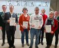 Bild: bsc
Ehrungen standen bei den Frauenreuther Schützen an. Im Bild (von links) Zweiter Vorsitzender Adrian Käß, Daniel Kaßeckert, Judith Hartl, Tobias Höfer, Bürgermeister Oskar Schuster, Rita Petrik und Vorsitzender Wolfgang Schlicht.