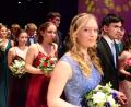 Bild: Kunz
Mit einer prächtigen Polonaise eröffneten die Tanzschüler ihren Abschlussball.
