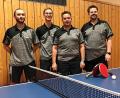 Bild: btb
Die erfolgreichen Tischtennisspieler des SC Eschenbach: (von links) Philipp Bayer, Jonas Gottsche, Markus Thurn und Thomas Klösel .