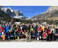 Bild: mor
Kaiserwetter hatte der Skiclub Pistenschwinger bei Viertages-Skifahrt nach Südtirol. In Corvara wurde mit dem Sella-Stock und dem Grödnerjoch im Hindergrund das Gruppenbild aufgenommen.