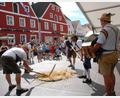 Archivbild: pop
Die Drischldrescher zeigen die einst harte Bauernarbeit, die ihrem Verein seinen Namen gegeben hat.