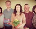 Bild: ga
Beim musikalischen Frühschoppen dankten die Vorsitzende Michaela Lehner (links) und die musikalische Leiterin Katrin Oberdorfer (rechts) den ehemaligen Vorstandschaftsmitgliedern Franz Grabinger (Zweiter von links), Michaela Rieger (Mitte) und Peter Graf (Zweiter von rechts).