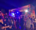 Bild: ui
Mächtig Stimmung beim Open-Air der KLJB machte das Gipfel-Trio aus Speichersdorf.