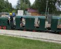 Bild: sck
Richard Rupprecht als Lokomotivführer der Grubenbahn brauchte über mangelnde Beschäftigung beim Bergfest der Knappen nicht zu klagen.