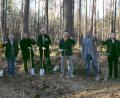 Bild: mma
Im Quellschutzwald bei Urspring wurden in einer Gemeinschaftsaktion klimaresistente Bäume gepflanzt.