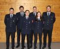Bild: sis
Die Feuerwehrführung in Schwend bilden (von links) Zweiter Kommandant Björn Schötz, Zweiter Vorsitzender Alexander Schötz, Kassier Jürgen Schötz, Vorsitzender Dominik Feigl,
Schriftführerin Cornelia Wedel und Kommandant Michael Melzer.