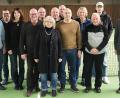 Bild: lst/exb
Mit diesem um Vorsitzenden Uwe Dressel (r.) geht die Tennis-Gemeinschaft (TG) Neunkirchen in die nächsten beiden Jahre.