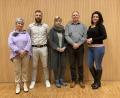 Bild: hae
Der alte und neue Vorstand der DJK (von links): Angelika Frei (bisherige Finanzchefin), Christian Hierl (stellvertretender Vorsitzender), Alexandra Sima (Schriftführerin), Rainer Stauber (Vorsitzender) und Helena Dechand (neue Finanzchefin).