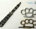 Bild: Polizeiinspektion Waldsassen/exb
Diese drei Waffen stellte die Polizei im Fahrschulauto sicher.