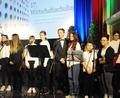 Bild: Andreas Brückmann
Natürlich durfte der Schulchor der Wirtschaftsschule nicht fehlen. Dieser übernahm die musikalische Begleitung.