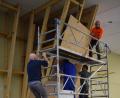 Bild: szl
Seit 2004 stand die Kletterwand der DAV-Sektion Karlsbad in der Turnhalle des Stiftland-Gymnasiums.