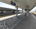 Bild: Petra Hartl
Leergefegt: Der Streik am Montag sorgte für einen Amberger Bahnhof ohne reges Treiben.