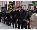 Bild: Stephan Huber
Ein Höhepunkt der Josefifeier des Vereins der Zimmerleute und Schreiner ist der Kirchzug zur Basilika St. Martin in Amberg.