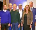 Bild: Dieter Stein/exb
CSU-Fraktionsvorsitzender Matthias Schöberl, Stellvertreter Reinhard Orywol, der scheidende Ortsvorsitzende Michael Schittko, der neue Ortsvorsitzende Dieter Stein, Stellvertreterin Tatjana Herman und Landtagsabgeordneter Harald Schwartz (von links) bei den Wahlen zum Ortsvorstand der CSU Bergsteig/Milchhof.