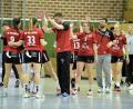 Archivbild: Hubert Ziegler
Jubel bei den Handballerinnen des HC Sulzbach. Sie gewannen ihr Heimspiel gegen die HG Zirndorf II klar.