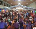 Bild: gi
In einenHexenkessel verwandelt sich die Turnhalle beim 39. Starkbierfest der Feuerwehr Moosbach.