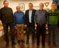 Bild: Schachclub Mitterteich/exb
Neuwahlen gab es beim Schachclub Mitterteich. Im Bild (von links) Hans Lugert, Herbert Bauernfeind, Stephan Krämer, Paul Trapp und Karl-Johan Laustsen.