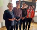 Bild: Maria Schlögl/exb
Die neue Führungsriege im Frauenbund-Bezirk Nabburg: (von links) Maria Müller, Heike Klein, Brigitte Müller und Irene Sebald.