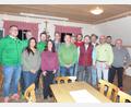 Bild: hme
Der neue Vorstand mit Vorsitzende, Richard Zeiler (Dritter von rechts).