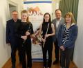 Bild: Sing- und Musikschule Marktredwitz/exb
Die Marktredwitzer Teilnehmer am 60. Landeswettbewerb "Jugend musiziert" mit ihren Lehrkräften: Von links: Thomas Bartmann, Anna Haberkorn, Miriam Weyer, Erwin Jahreis und Birgitta Kurbjuhn.