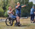 Bild: Bogenclub Oberviechtach
Sportler des Bogenclubs Oberviechtach beim Training auf ihrer Anlage in Leuchtenberg. Einige Oberviechtacher nahmen auch an den OSB-Meisterschaften teil.