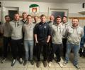 Bild: Matthias Forster/exb
Langjährige Mitglieder des TSV Trausnitz wurden bei der Jahreshauptversammlung ausgezeichnet. Das Bild zeigt (von links) Christoph Süß, Sebastian Braun, Andreas Jäckel, Tobias Hösl, Markus Hösl, Florian Prechtl, Johann Mörtl, Tobias Blöth, Lukas Wolf
und Matthias Dillig.
