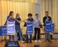 Bild: Stadtkapelle Mitterteich/exb
Sarah Schedl, Elisa Fröhlich, Christa Hinz, Simon Schedl, Thomas Wührl (von links) beim Vorspielnachmittag im Josefsheim.
