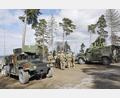 Bild: Daniel Löb/dpa
Truppenübungsplatz Grafenwöhr. Rund 1700 Soldaten aus 18 Nationen sind an der Militärübung beteiligt.