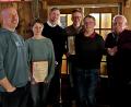 Bild: R. Kreuzer
Ehrungen standen bei der Jahreshauptversammlung des RCW Weiden im Mittelpunkt: (von links) Andreas Zahn, Patrizia Keßl, Horst Fischer, Michael Hubrich, Andreas Schramek und Peter Hubrich.