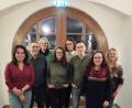 Bild: Bündnis90/Die Grünen Tirschenreuth/exb
Ein Generationenwechsel gelang dem Grünen Ortsverband in Tirschenreuth. Im Bild: (von links) Katrin Roider, Franz Heinrich, Monika Schneider, Sprecherin Gudrun Müller, Simon Haberkorn, Sprecher Dr. Luca Frank, Anne Droste und Sandra Hassner.