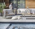 Bild:  Butlers/dpa
Im Trend bleiben die dezenten Farben Grau und Beige für die Einrichtung von Garten, Balkon und Terrassen.