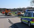 Bild: gf
Zu einem Unfall ist es am Donnerstagvormittag auf der Kreisstraße 5 an der Einmündung nach Gressenwöhr gekommen.