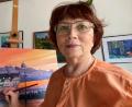 Bild: Galina Burdeinaja-Peter
Galina Burdeinaja-Peter malt seit fünf Jahren leidenschaftlich. Nun stellt sie ihre Bilder in Sulzbach-Rosenberg aus.