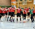 Archivbild: Hubert Ziegler
Nach dem Heimsieg gegen den ASV Cham tanzten die Sulzbacher Handballer vor Freude. Nun geht der Tanz weiter, diesmal beim TV Marktsteft.