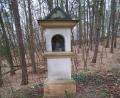 Bild: fv
Das leere Glas steht an der Kreuzwegstation.