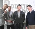 Bild: Gabi Schönberger
Die Organisatoren des Digital Crafts Day sind (von links) Thomas Schattan, Luca Wunderlich, Ulrich Schäfer und Florian Rieder.