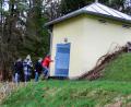 Bild: ds
Der Hochbehälter Kirchenreinbach war ein Ziel auf der Besichtigungstour der Verbandsräte der Schmidtstadtgruppe vor ihrer Sitzung in Kirchenreinbach.