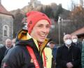 Bild: Gabi Schönberger
Eric Frenzel beim Empfang in Flossenbürg im vergangenen Jahr.