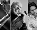 Bild: Weidener Meisterkonzerte/exb
Gidon Kremer (Violine), Giedré Dirvanauskaité (Violoncello), Georgijs Osokins (Klavier).